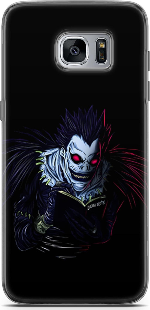 Samsung Galaxy S7 Edge için Anime 31 Baskılı Telefon Kabı Death Note Ryuk II