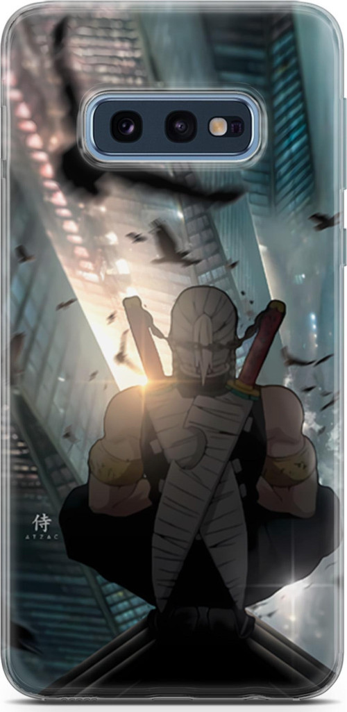 Samsung Galaxy S10e uyumlu Anime 16 Darbe Önleyici Demon Slayer Tengen