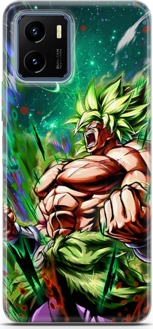 Vivo Y15s için Anime 3 Koruyucu Kılıf Saiyan Rage Dragon Ball