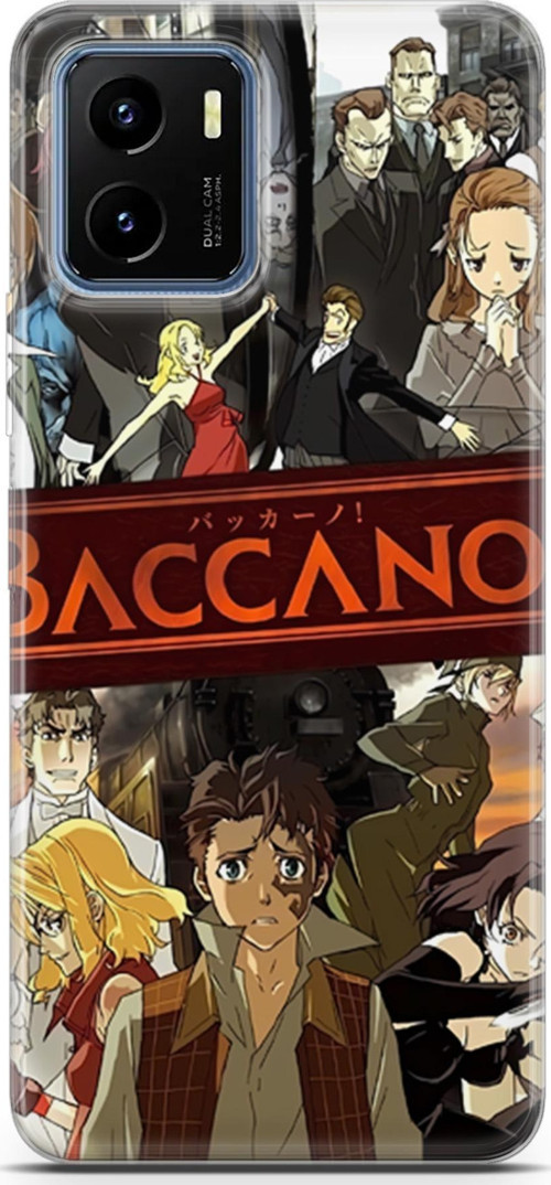 Vivo Y15s için Anime 4 Fit Baskılı Baccano Anime