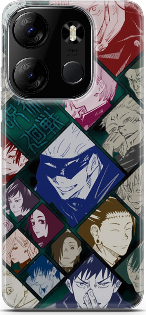 Tecno Spark Go 2023 için Anime 2 HD Kapak Jujutsu Kaisen itadori