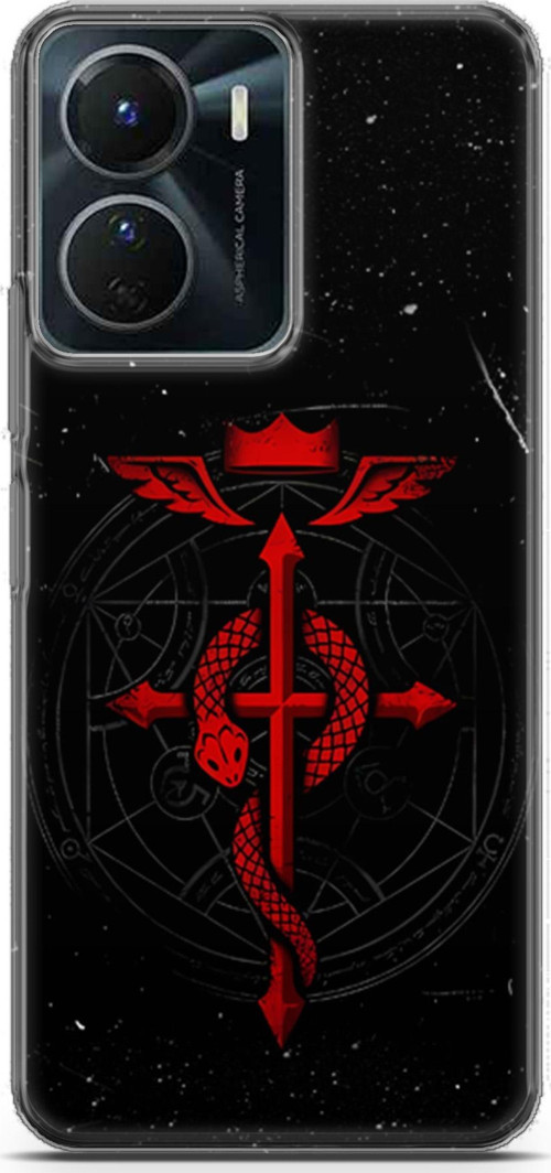 Vivo Y16 için Anime 37 TPU Silikon Fullmetal Alchemist Brotherhood