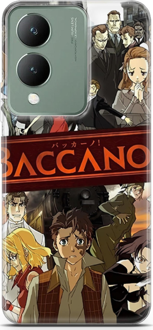 Vivo Y17s uyumlu Anime 4 HD UV Baskı Baccano Anime