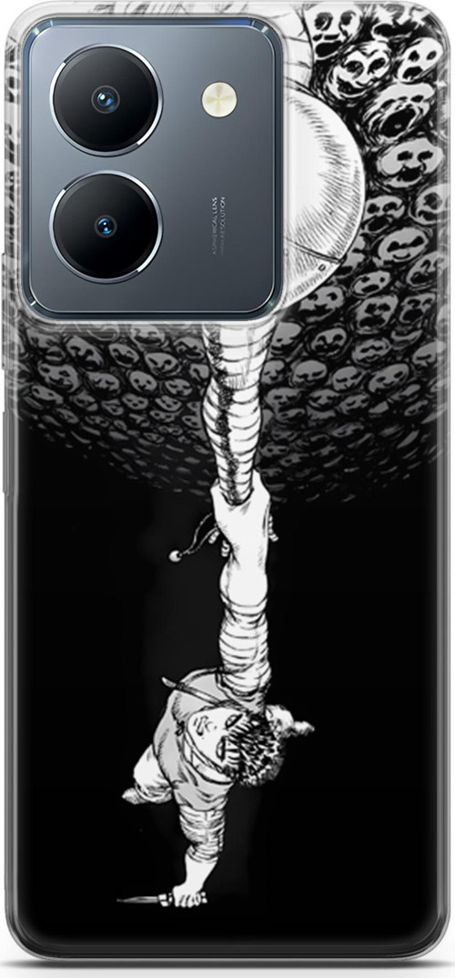 Vivo Y36 uyumlu Anime 26 HD Baskı Berserk Eclipse