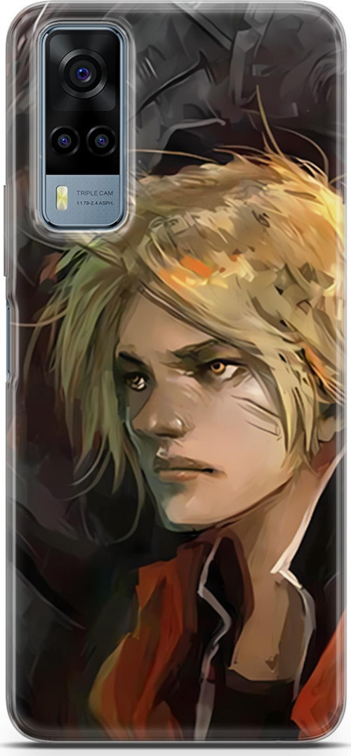 Vivo Y51 için Anime 8 Silikon Kapak Fullmetal Alchemist Alphonse Edward