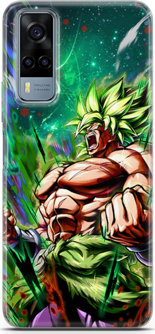 Vivo Y51 uyumlu Anime 3 HD Desen Saiyan Rage Dragon Ball