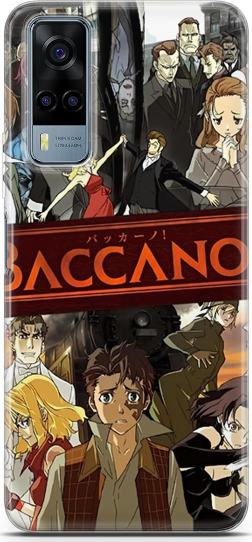 Vivo Y51 uyumlu Anime 4 HQ Baskı Baccano Anime