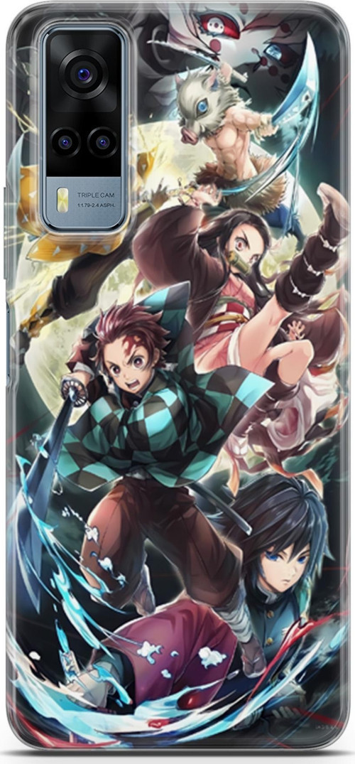 Vivo Y51 uyumlu Anime 5 4K Kapak Demon Slayer I