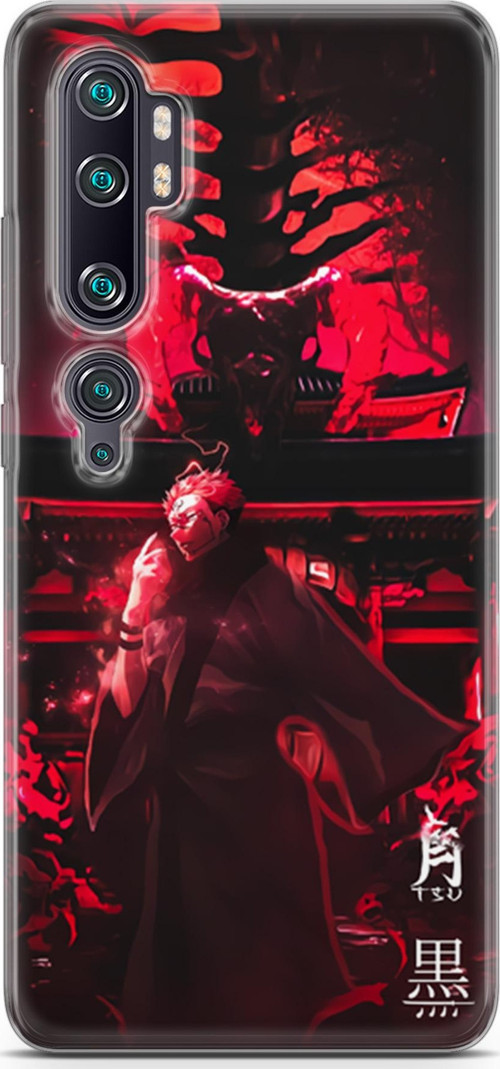 Xiaomi Mi Note 10 Pro için Anime 11 Darbe Emici Jujutsu Kaisen Ryomen Sukuna