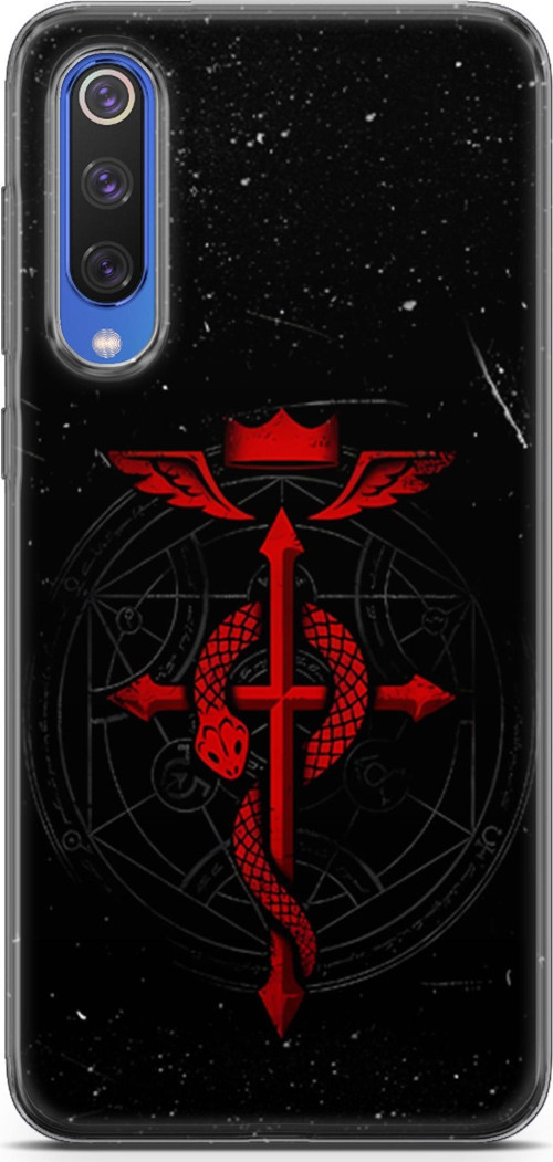Xiaomi Mi 9 Se için Anime 37 Baskılı Telefon Kabı Fullmetal Alchemist Brotherhood