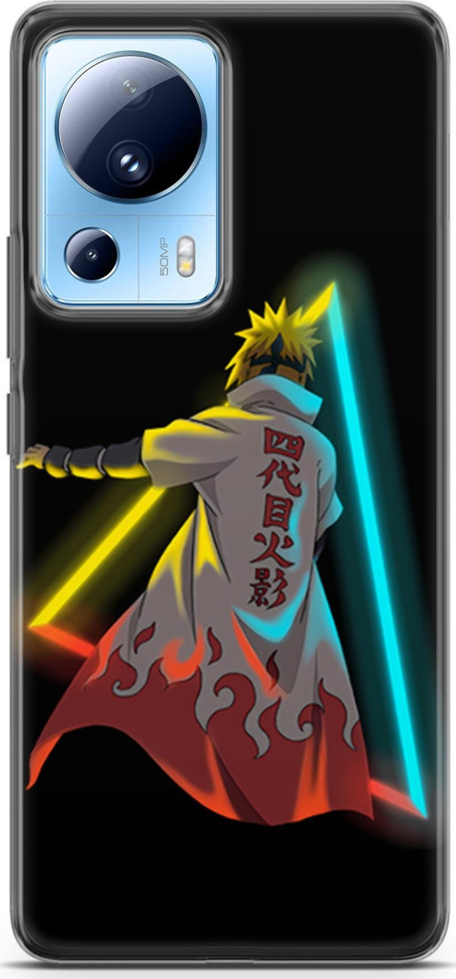 Xiaomi 13 Lite uyumlu Anime 32 Koruyucu Kılıf Minato Neon Naruto