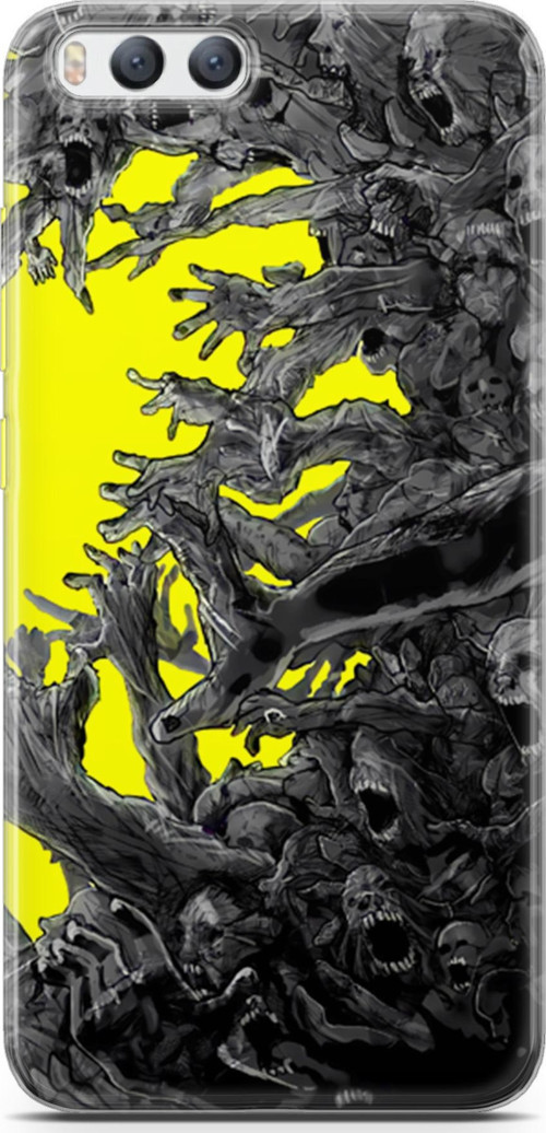 Xiaomi Mi 6 uyumlu Anime 1 HD Desen Testere Chainsaw Man