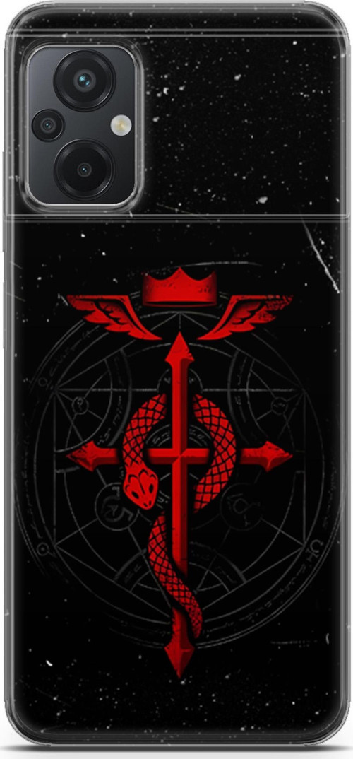 Xiaomi Poco M5 için Anime 37 Baskılı Fullmetal Alchemist Brotherhood