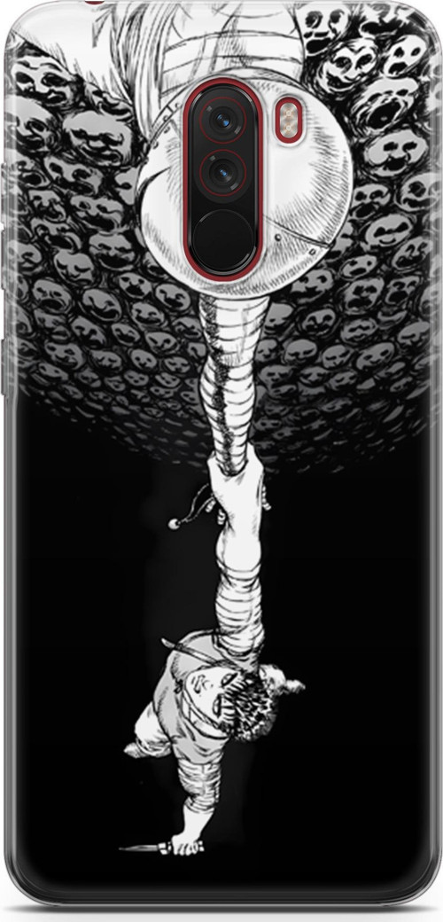 Xiaomi Pocophone F1 için Anime 26 Parlak Baskılı Berserk Eclipse
