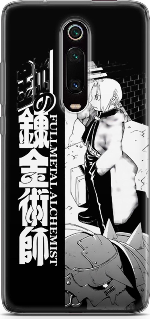 Xiaomi Mi 9t için Anime 22 Soft Silikon Fullmetal Alchemist
