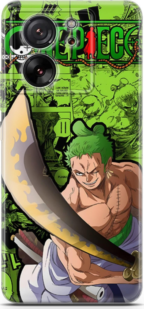 Xiaomi 13t Pro uyumlu Anime 10 Parlak Baskılı One Piece Zoro