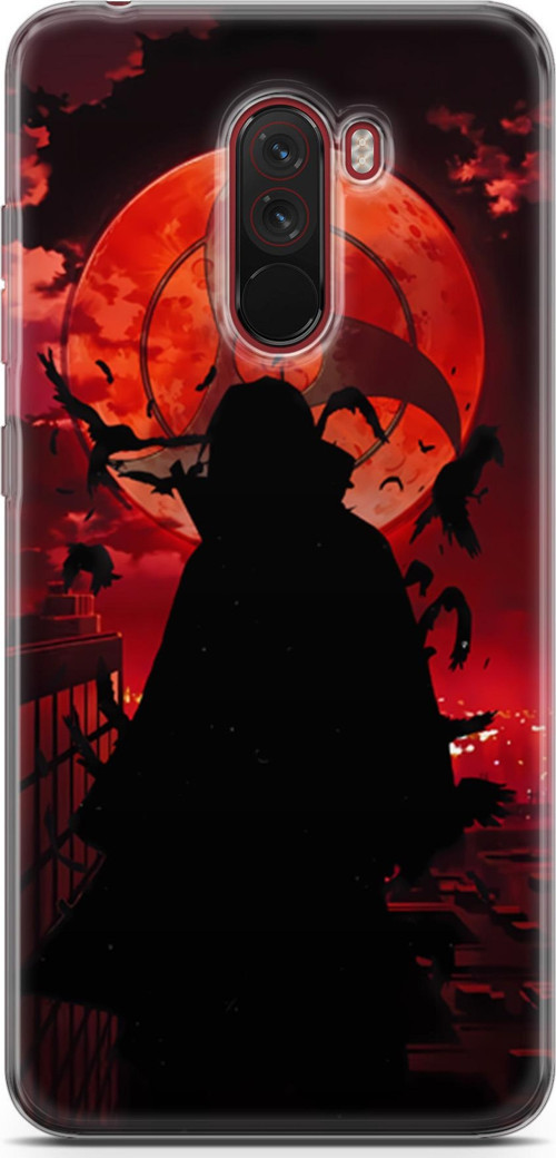 Xiaomi Pocophone F1 uyumlu Anime 27 Telefon Kabı Naruto itachi Uchiha