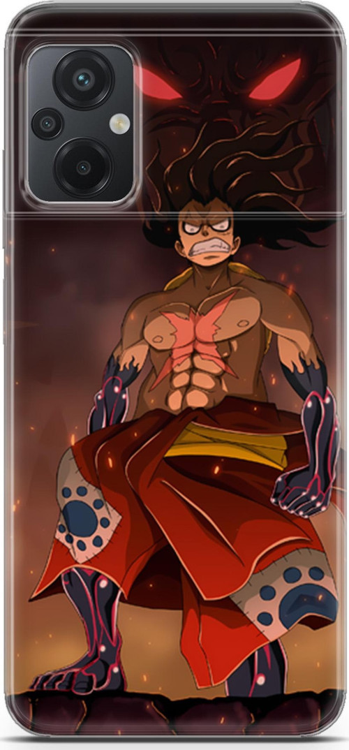 Xiaomi Poco M5 uyumlu Anime 21 Parlak Baskılı One Piece Luffy I
