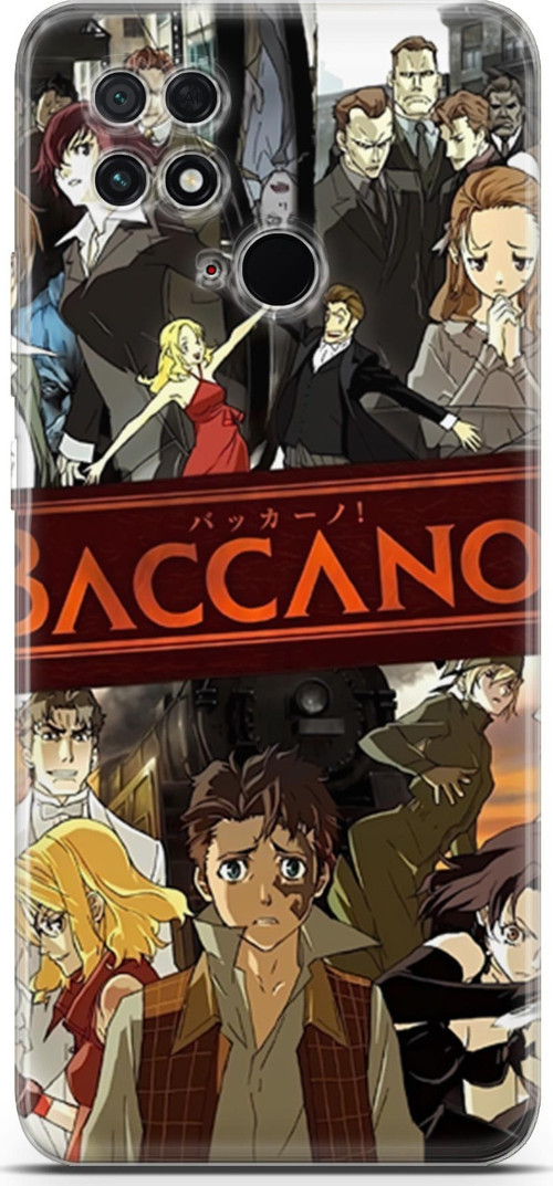 Xiaomi Poco C40 uyumlu Anime 4 Arka Kapak Baccano Anime