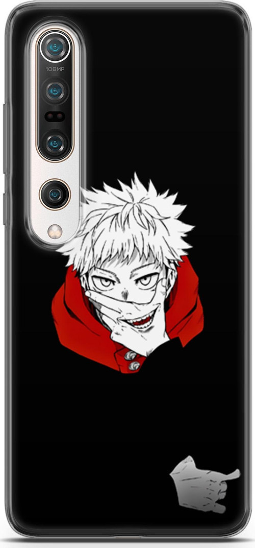 Xiaomi Mi 10 için Anime 35 Soft Silikon itadori Jujutsu