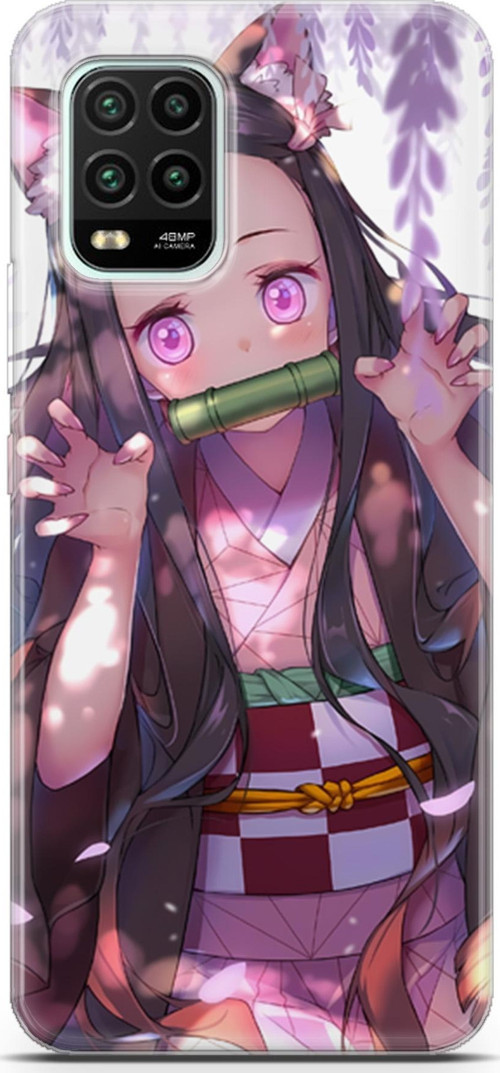 Xiaomi Mi 10 Lite için Anime 14 4K Kapak Demon Slayer Nezuko