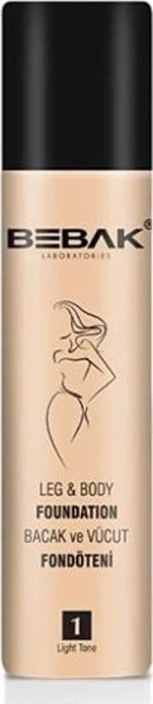 Bacak Fondöteni Light No:1 Açık Ton 75 ML