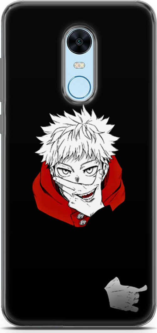 Xiaomi Redmi 5 Plus için Anime 35 Fit Baskılı itadori Jujutsu