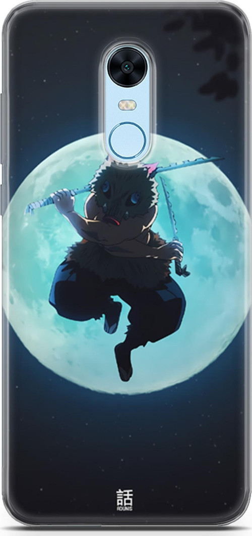 Xiaomi Redmi 5 Plus uyumlu Anime 28 HD Ultra Demon Slayer inosuke Hashibira