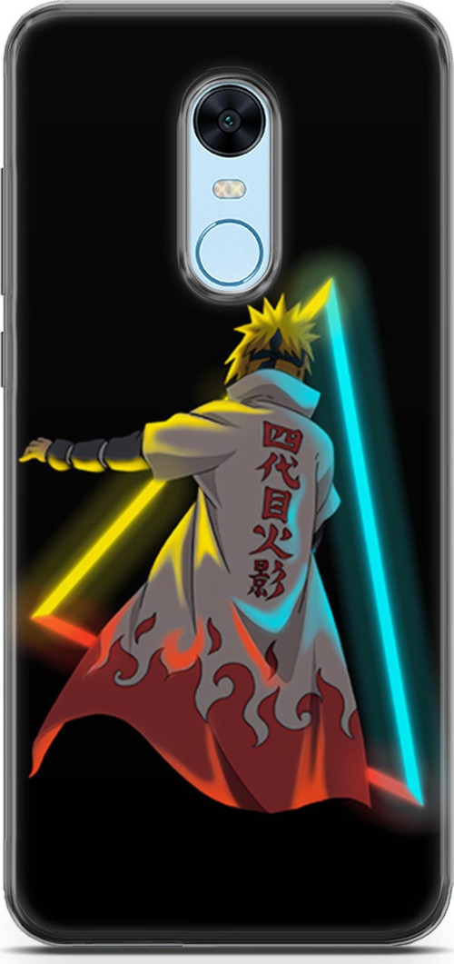 Xiaomi Redmi 5 Plus uyumlu Anime 32 HD Koruma Minato Neon Naruto