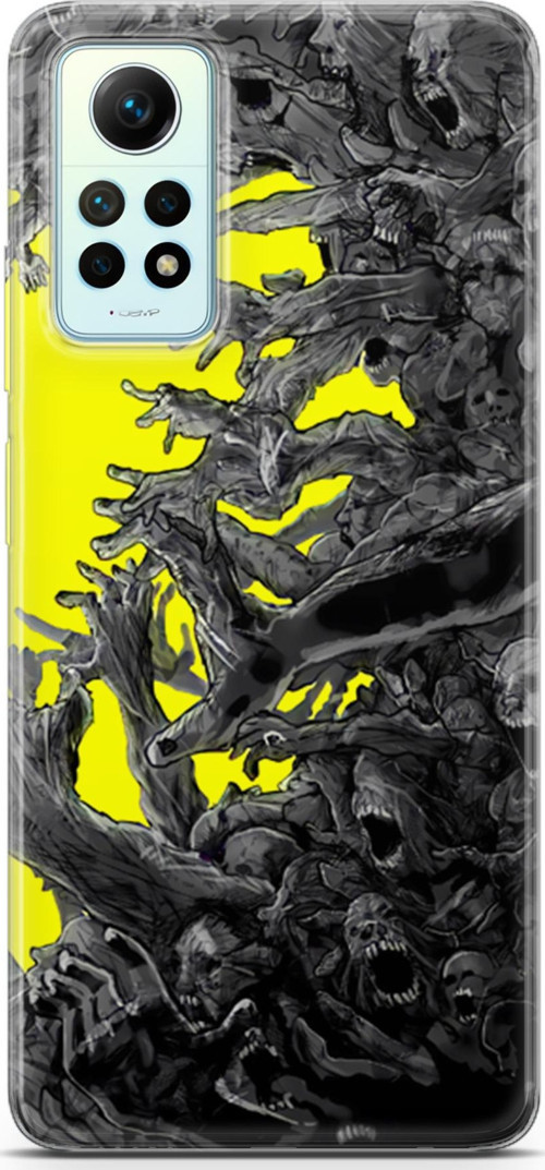 Xiaomi Redmi Note 12 Pro 4G uyumlu Anime 1 HD Koruma Testere Chainsaw Man
