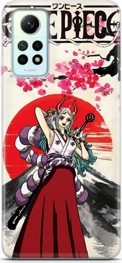 Xiaomi Redmi Note 12 Pro 4G uyumlu Anime 12 Koruyucu Kılıf One Piece Yamato