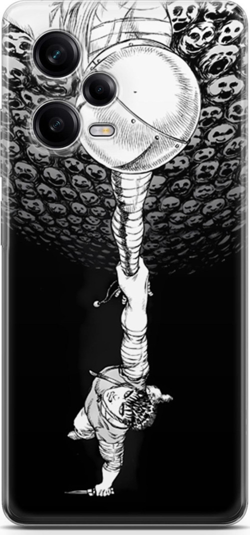 Xiaomi Redmi Note 12 Pro 5G uyumlu Anime 26 TPU Silikon Berserk Eclipse