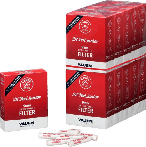10 Adet 40 lı Junior Filitre 9 mm. Pipo Filitresi pp10-10