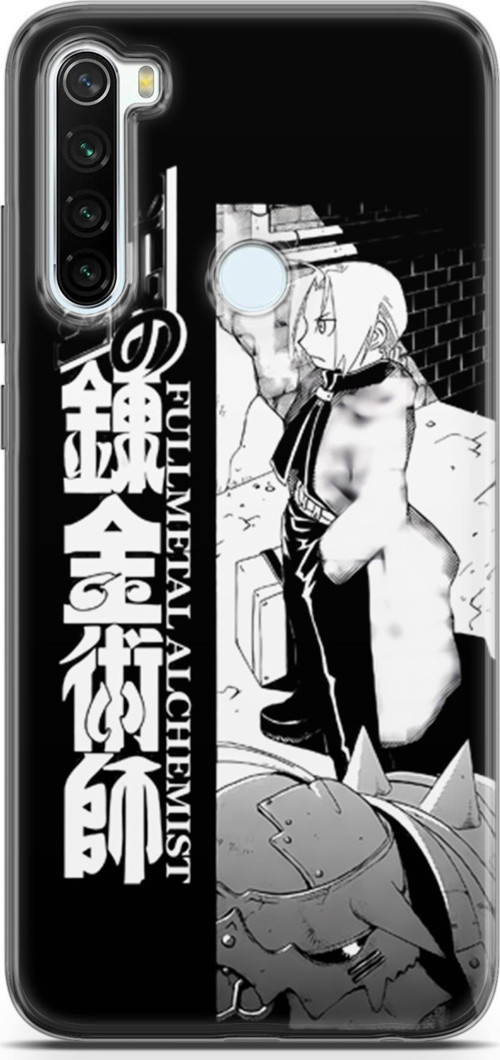 Xiaomi Redmi Note 8 için Anime 22 Koruyucu Kılıf Fullmetal Alchemist