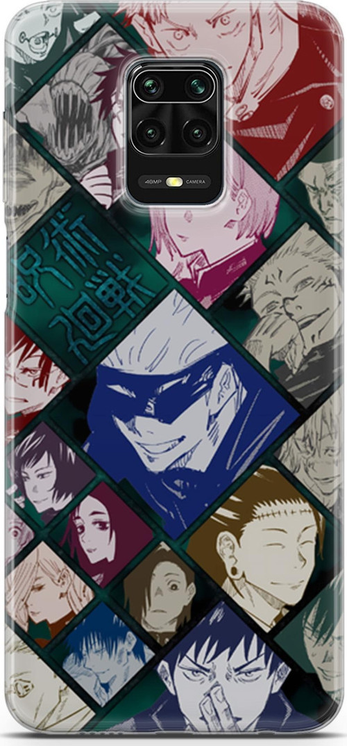 Xiaomi Redmi Note 9s uyumlu Anime 2 HD Premium Jujutsu Kaisen itadori