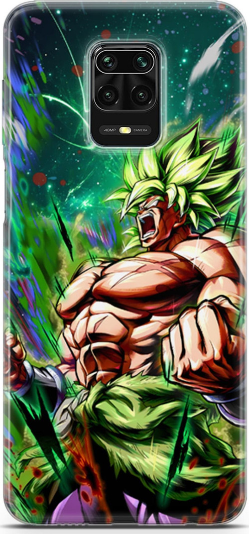 Xiaomi Redmi Note 9s uyumlu Anime 3 Darbe Emici Saiyan Rage Dragon Ball