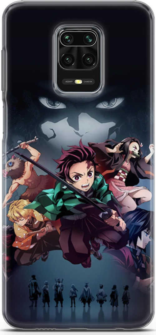 Xiaomi Redmi Note 9s uyumlu Anime 6 HD Desen Demon Slayer II
