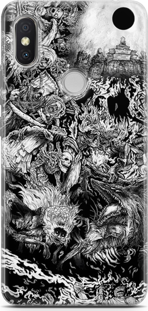 Xiaomi Redmi S2 uyumlu Anime 7 HQ Baskı Berserk Dark Souls