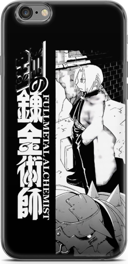Apple iPhone 6 6S için Anime 22 HD Koruma Fullmetal Alchemist