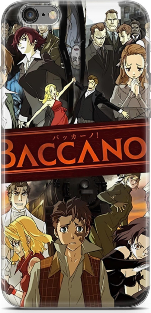 Apple iPhone 6 6S için Anime 4 Koruyucu Kılıf Baccano Anime