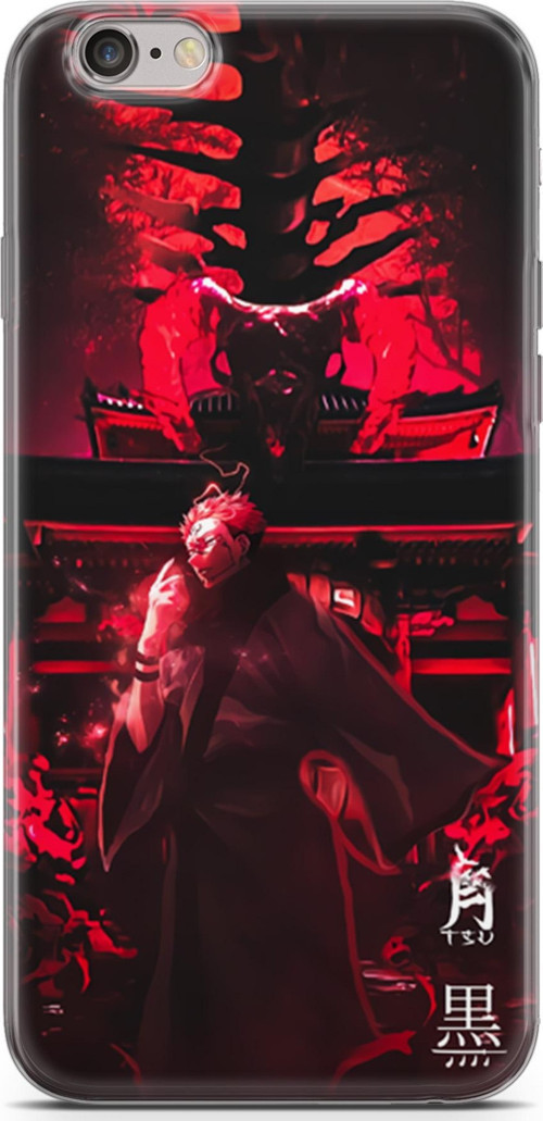 Apple iPhone 6 6S Plus uyumlu Anime 11 HD Desenli Jujutsu Kaisen Ryomen Sukuna