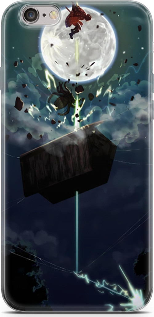 Apple iPhone 6 6S Plus uyumlu Anime 9 UV Kapak Demon Slayer Zenitsu