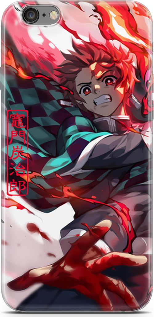 Apple iPhone 6 6S uyumlu Anime 19 Arka Kapak Kimetsu No Yaiba