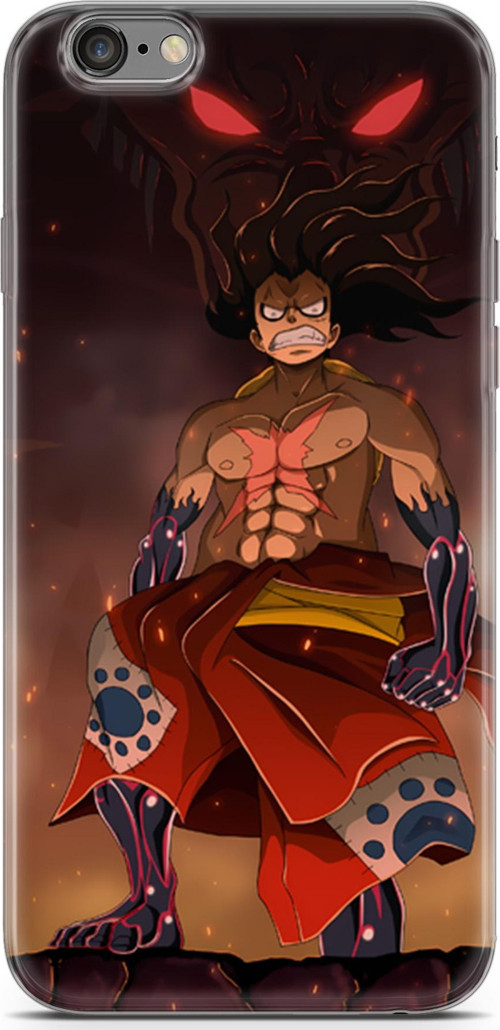 Apple iPhone 6 6S uyumlu Anime 21 Silikon Kapak One Piece Luffy I