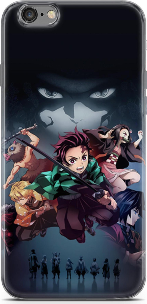 Apple iPhone 6 6S uyumlu Anime 6 Parlak Baskılı Demon Slayer II