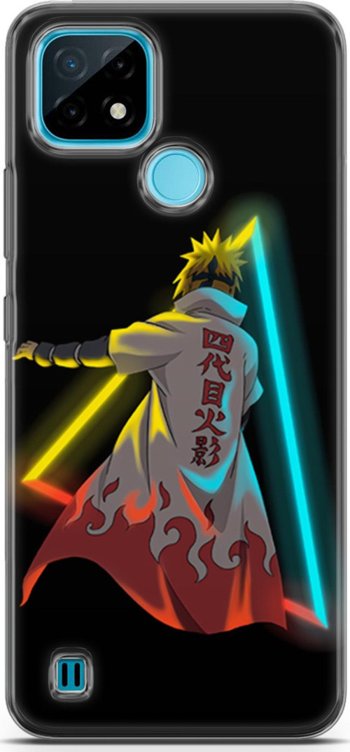 Realme C21 için Anime 32 HD Koruma Minato Neon Naruto