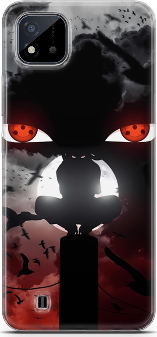 Realme C11 2021 uyumlu Anime 33 UV Silikon Uchiha Naruto itachi