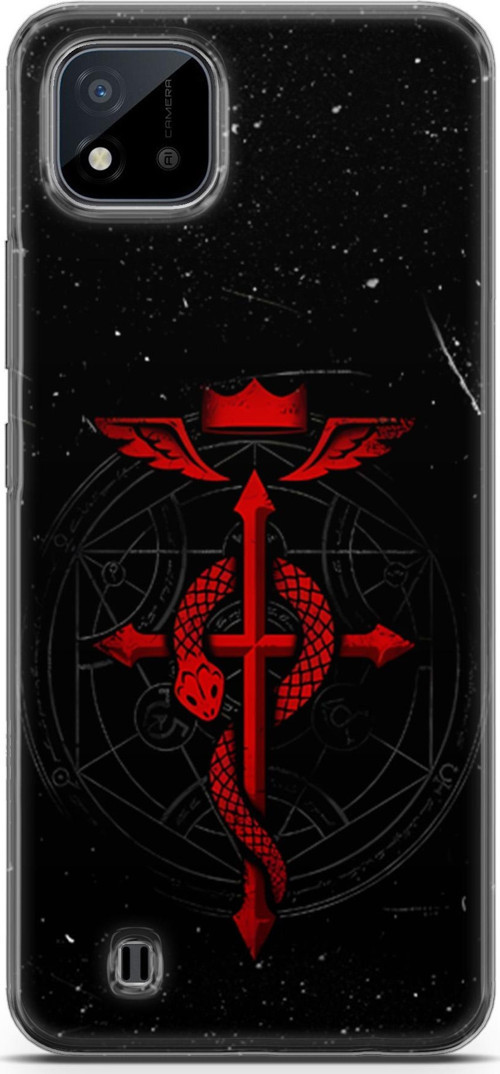 Realme C11 2021 uyumlu Anime 37 4K Kapak Fullmetal Alchemist Brotherhood