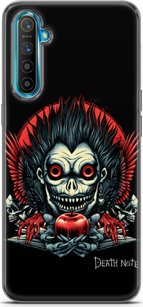 Realme XT uyumlu Anime 23 Renkli Tasarım Death Note Ryuk I