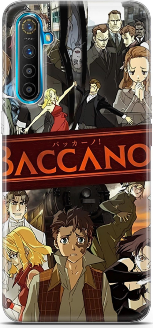 Realme XT uyumlu Anime 4 Premium UV Baccano Anime